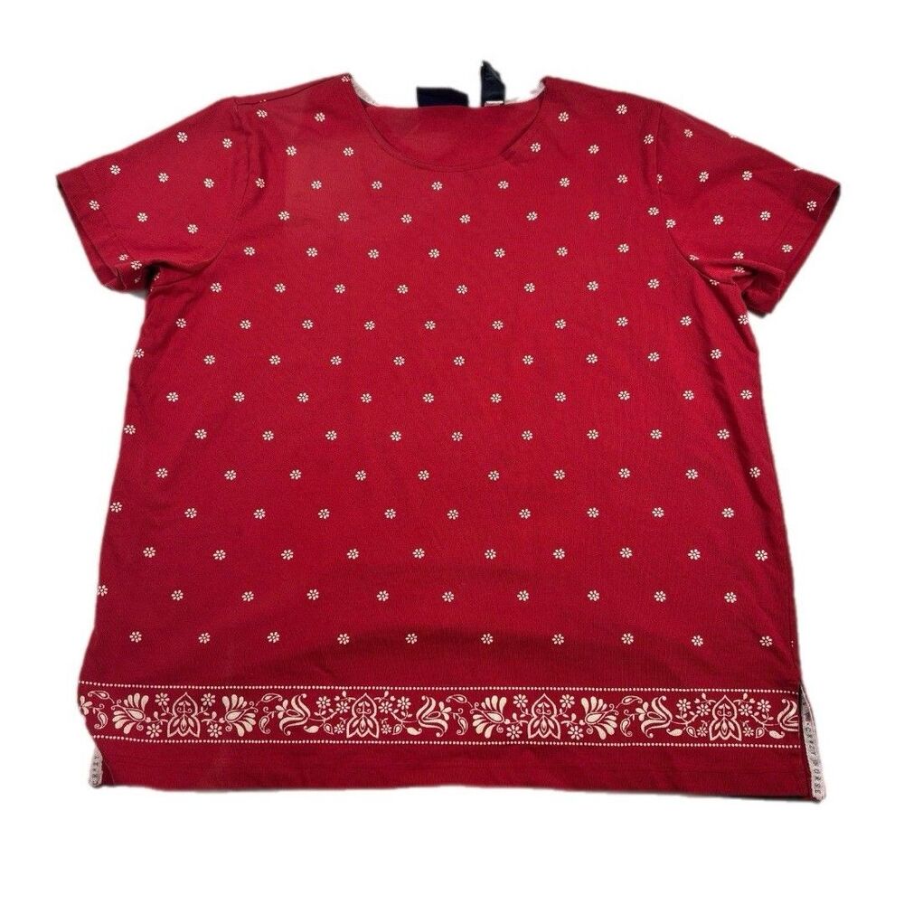 crazy horse liz claiborne Red Top Size XL